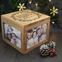 Personalised Our Family Believes Christmas Memory Box, thumbnail 4 of 5