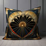 Deco Elegance In Red Design Two Art Deco Cushions, thumbnail 5 of 7