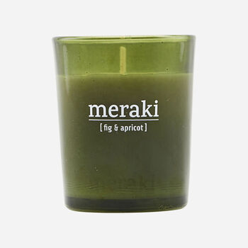 Meraki Fig And Apricot Mini Scented Candle, 5 of 5