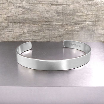 Handmade Men's Solid Silver Bracelet, 7 of 12