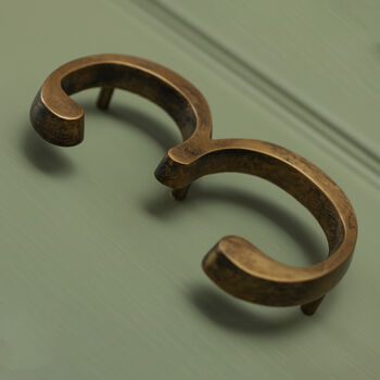 Premium Floating Plain House Numbers In Heritage Finish, 8 of 12