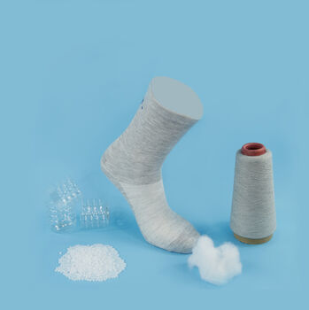 100% Recycled Plastic Athletic Adult Socks Three Pairs, 2 of 7