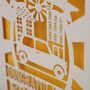 Personalised Papercut Driving Test Card, thumbnail 7 of 7