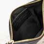 Black Pebbled Leather Wristlet Clutch Bag, thumbnail 5 of 12