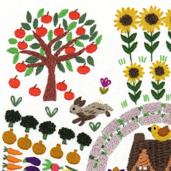 A Wonderful Life Hand Embroidery Kit, 4 of 12