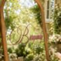 Personalised Wedding Mirror Calligraphy Vinyl Decal, thumbnail 9 of 13