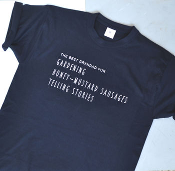 grandad style t shirt