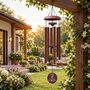 Personalised 8th Bronze Anniversary Wind Chime Gift, thumbnail 7 of 11