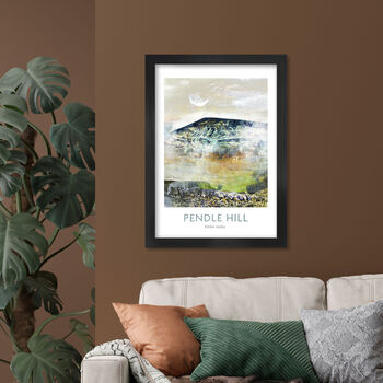 Pendle Hill Poster Print, 2 of 3