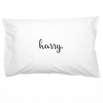Personalised Couples Pillow Case Set, 5 of 7