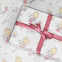 Baby Girls Pink Wrapping Paper, Folded Or Roll, thumbnail 2 of 4