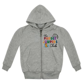 Puddle Jumpers Club Kids Zip Hoodie, 4 of 4