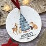 2022 Personalised Baby First Christmas Decoration, thumbnail 1 of 3