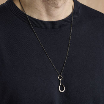 Personalised Hook Necklace, 3 of 6