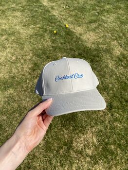 Cocktail Club Slogan Cap, 3 of 3