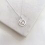 Sterling Silver Zodiac Charm Necklace – Sagittarius, thumbnail 3 of 6