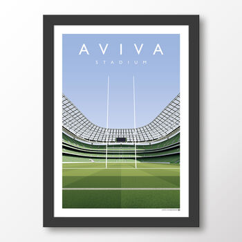 Aviva Stadium Ireland Rugby Poster, 7 of 7