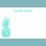 Personalised Pineapple Notecards, thumbnail 3 of 4
