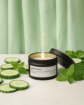 Cucumber Scented Candle | Gift For Sister | Fresh Scent | Housewarming Gift, 2 of 2