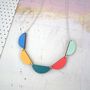 Wooden Bunting Necklace Eco Gift, thumbnail 6 of 8