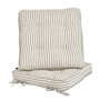 Alfresco Striped Cotton Mattress Box Cushions, thumbnail 2 of 4