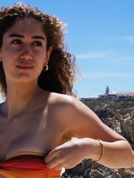 Evangeline Earrings 18k Gold Plated Titanium, Tarnish Free, Hypoallergenic + Waterproof, 2 of 11