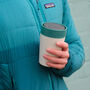 Circular Leakproof And Lockable Reusable Cup 8oz Green, thumbnail 1 of 9