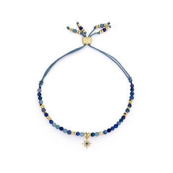 Yolanda Necklace And Una Bracelet Kyanite Set, 6 of 8