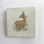 Roe Deer Ceramic Tile Wall Art, thumbnail 5 of 11