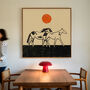 Wild Horses Print, Horses Print, Western Wall Art, thumbnail 4 of 10