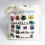 Personalised Purrfect Teacher Bag, thumbnail 9 of 9