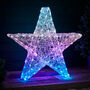 Twinkly Smart LED Outdoor Acrylic Large Christmas Star, thumbnail 6 of 12