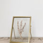 Set Of Two: Gold Pressed Flower Frames, thumbnail 3 of 6