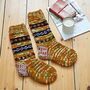 Handmade Nepalese Woollen Slipper Socks, thumbnail 4 of 7