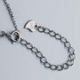 Sterling Silver Interlocking Hearts Pendant Necklace, thumbnail 3 of 4