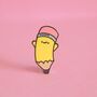 Pencil Enamel Pin | Cute Pin Badge, thumbnail 5 of 5