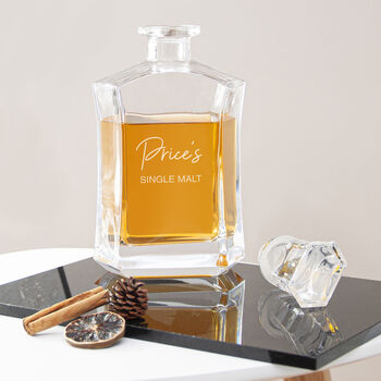 Personalised Luxury Signature Glass Decanter, 2 of 4