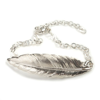Silver Feather Jewellery Set, 6 of 8
