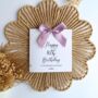16th Birthday Luxury Bow Card For Her Or Him, Choice Of Colours Handmade Bow, thumbnail 1 of 3