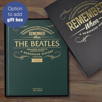The Beatles Personalised Gift Music Legend Deluxe Book, 4 of 12
