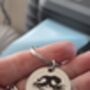 Paw Or Nose Print Keyring, Made From Your Own Photo, thumbnail 4 of 4