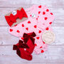 Baby Hearts Valentines Romper, thumbnail 3 of 5