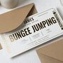 Personalised Bungee Jumping Experience Gift Voucher, thumbnail 5 of 9