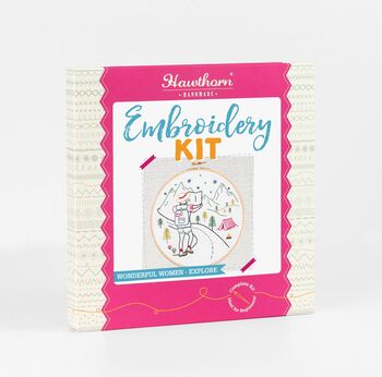 Explore Embroidery Kit, 2 of 6