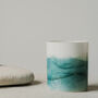 Hand Painted Soy Candle | Fern + Patchouli + Cedar Wood, thumbnail 1 of 6