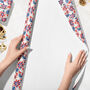 Luxury Christmas Poinsettia Matisse Inspired Gift Wrap, thumbnail 2 of 5