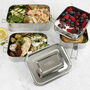 Leak Resistant Stainless Steel Lunch Boxes, thumbnail 1 of 11