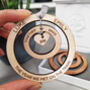 Wooden Couples Personalised Hoop Decoration, thumbnail 2 of 4