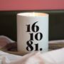 Personalised Special Date Candle, thumbnail 1 of 5