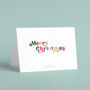 Personalised 'Merry Christmas' Family Name Card Pack, thumbnail 3 of 4